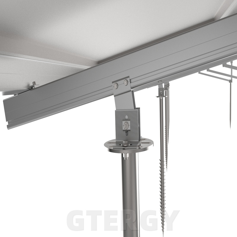 Adjustable Solar Ground Mounting Tilt Structure Rack for Solar Panels Mounting System