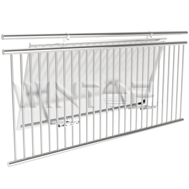 Adjustable Angle Easy Solar Mount Kit for Railing