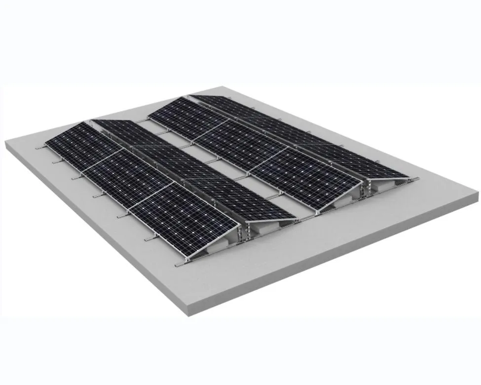 Double orientation solar mounting