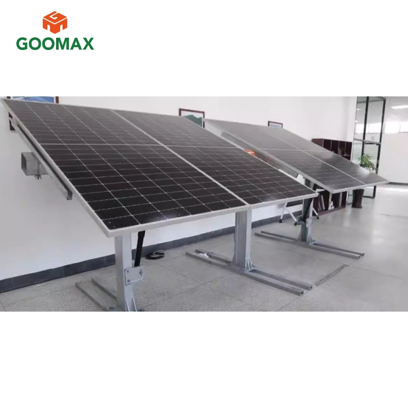 Goomax Innovative Dual Axis Solar Tracking System with Strong Brackets for Enhanced Performance