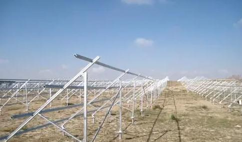 2MW Solar Panels Adjustable Tilt Mounting Structure Solar Ground Mount Racking Systems