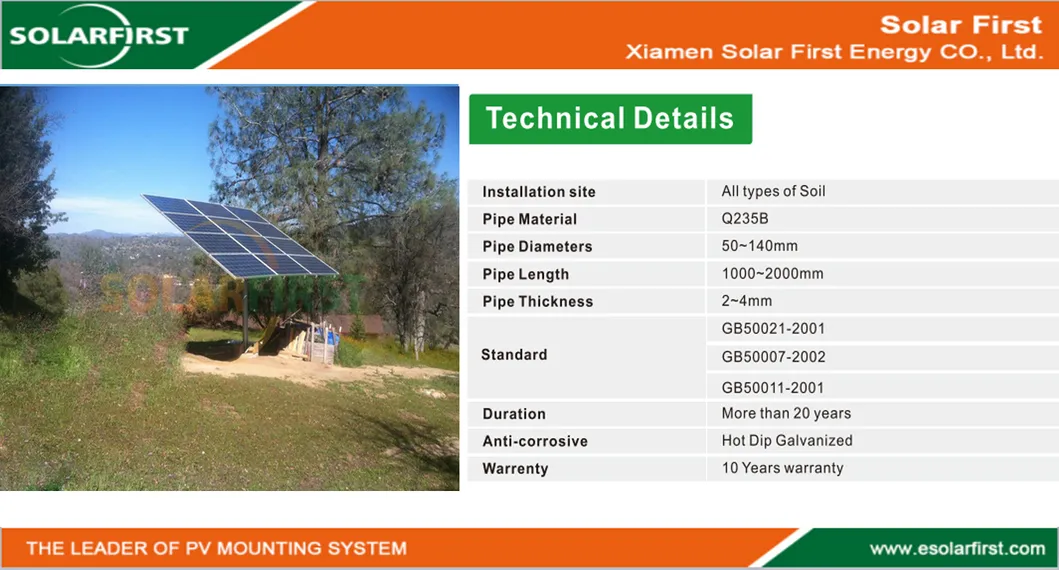 Solar Ground Mounting System