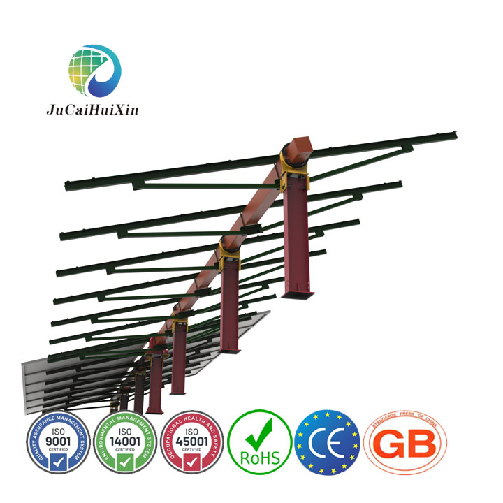 Adjustable Single Axis Solar Racking for Enhanced Energy Efficiency
