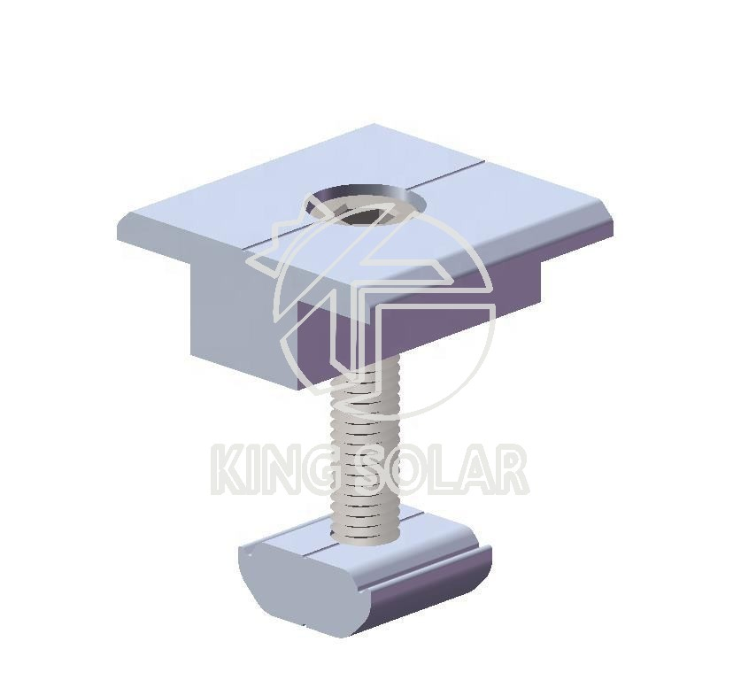 Kingsolar Aluminium Tin Roof Standing Seam Clamp Metal Roof Clamps for Solar Panels