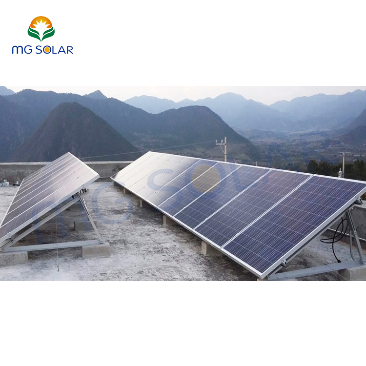 Solar Racking Flat Roof Mount Panel Aluminum Triangle Bracket Mounting System