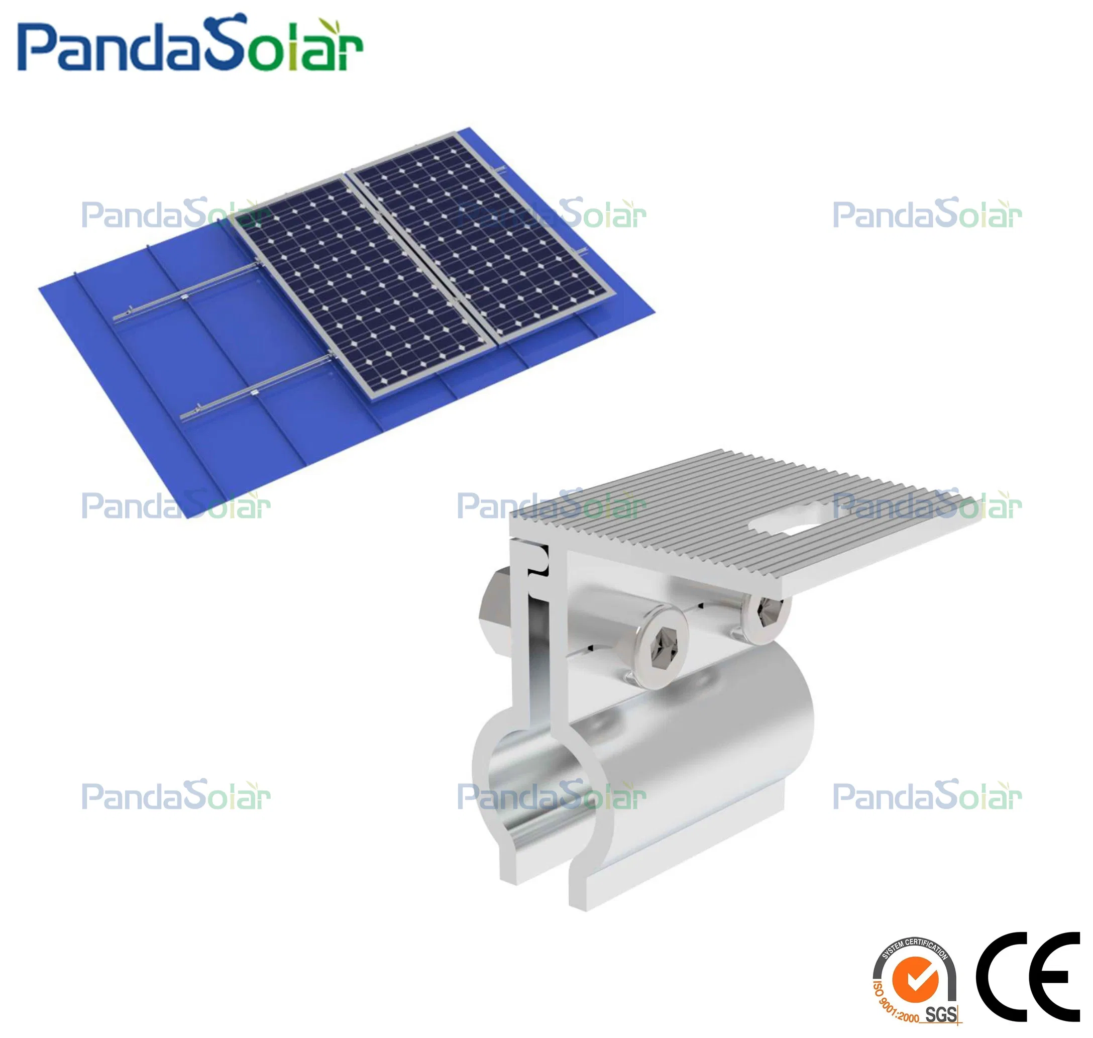Good Price Solar Bracket Standing Seam Solar Roof Mounting Clamp Aluminum Kliplok