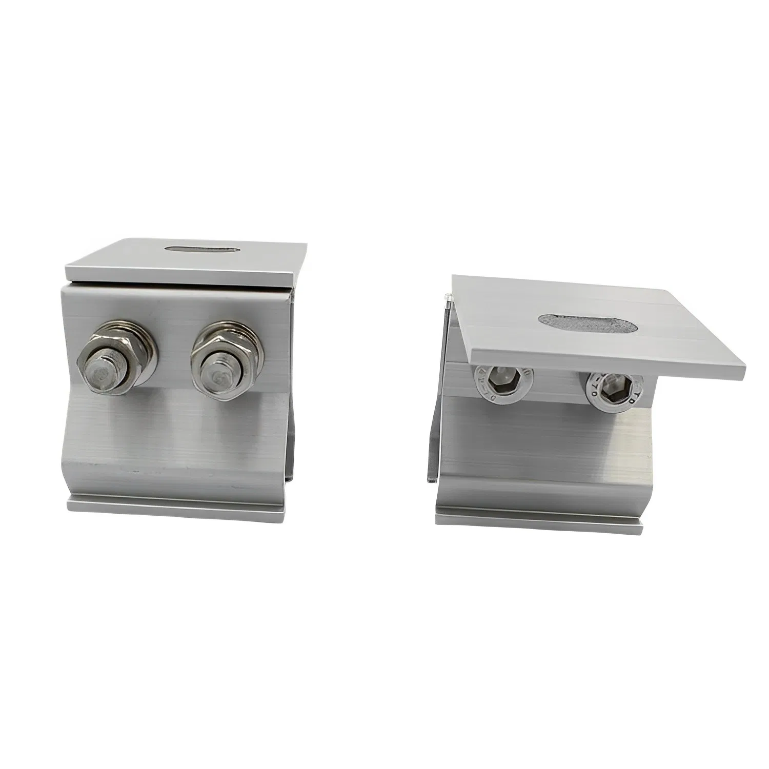 Aluminium Solar Roof Standing Seam Clamp Clips for Solar Panel Mounting Structure