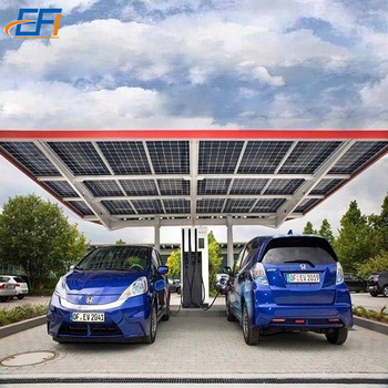 Waterproof Carport Solar System Carport Solar BIPV Mount System