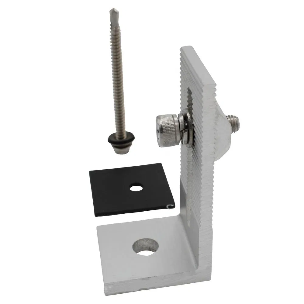 Residential Trapezoidal Roofs Solar Panel Kits Rack Structure off-Grid PV Solutions Complete Kit