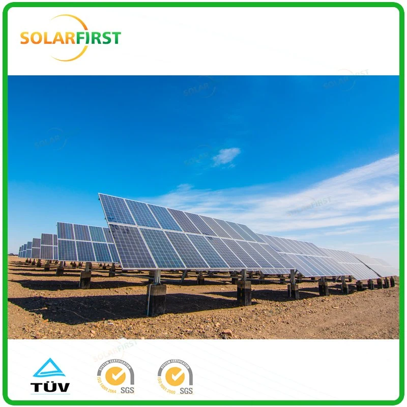 200kw Horizontal Single Axis Solar Tracking Solar Power System Plant