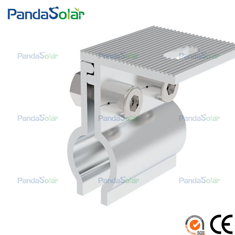 Factory Direct Supply Solar Panel Mounting Standing Seam Metal Roof Clamps