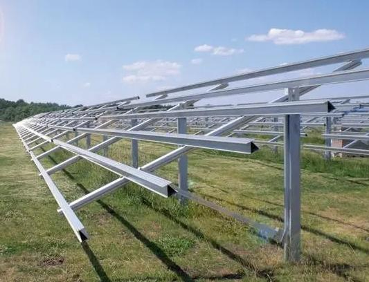 2MW Solar Panels Adjustable Tilt Mounting Structure Solar Ground Mount Racking Systems