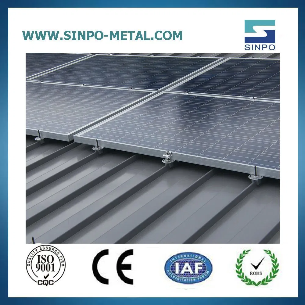 Efficient Tin Roof Photovoltaic Installation Kit for Quick Setup