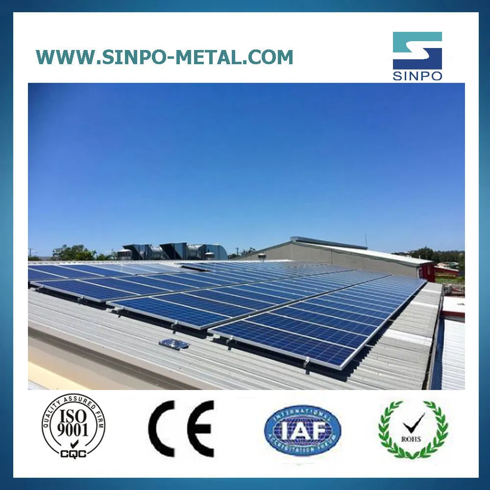 Robust Tin Roof Photovoltaic Installation Kit for Enhanced Energy Production
