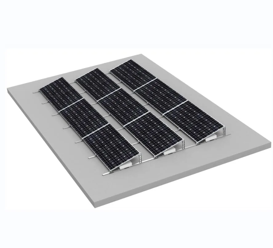 Single orientation solar mounting