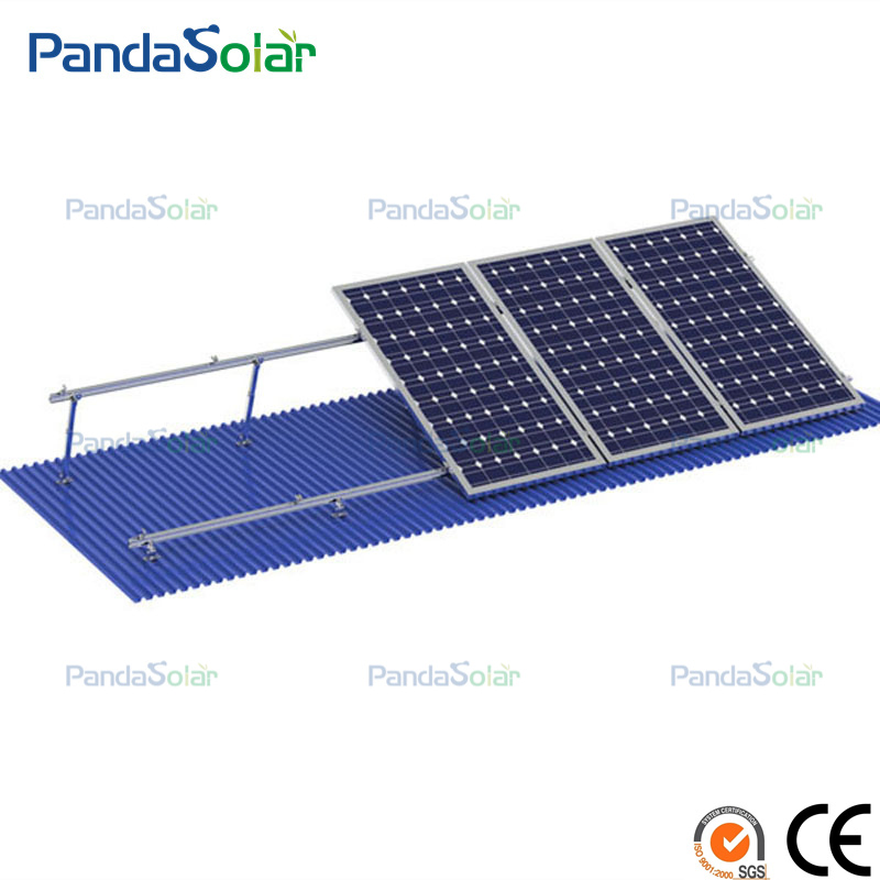 Adjustable 15-30 Degree Solar Panel Tilt Roof Racking Front/Rear Leg