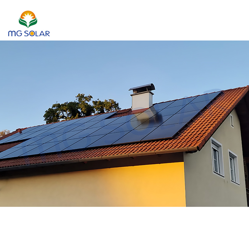 Tile Roof Solar Mounting System BIPV Panel Waterproof Mount No Penetrating to Roman Tile Roof Mounting System