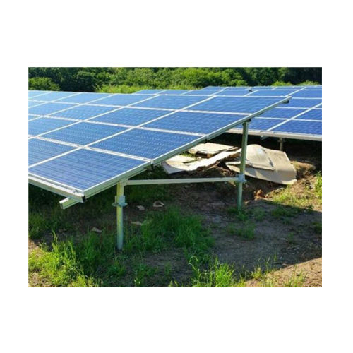 Quick Installation Aluminum PV Solar Panel Pole Mount Ground Mounting System Ground Stand Structure with Solar Racking