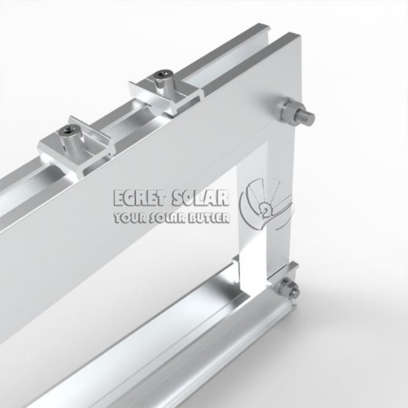 Easy Install Solar Ballasted Roof Mounting Systems Ballasted Mount