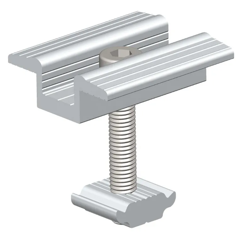 Aluminum Flat Ballasted Roof Mounting Solar Power System