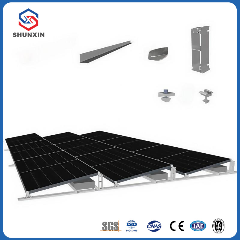 Solar Mounting Balcony Bracket Solar Railing Adjustable Triangle Aluminum Bracket
