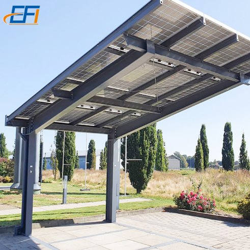 Waterproof Carport Solar System Carport Solar BIPV Mount System