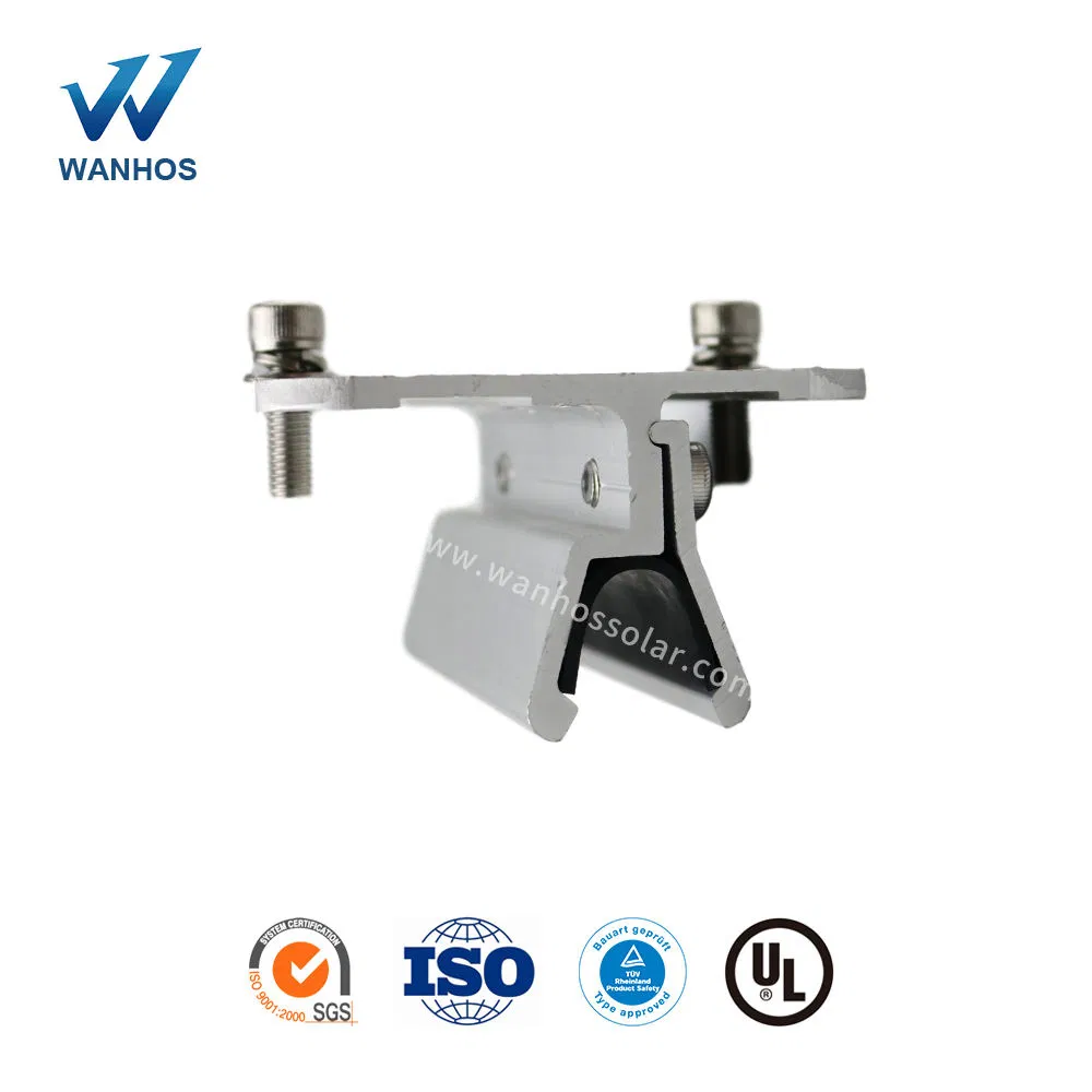 Solar Mounting Kliplok Roof Clamp for Metal Sheet Standing Seam Roof