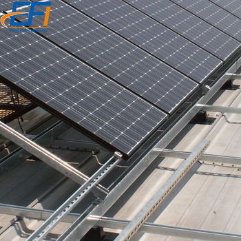 Roof Solar Mounting Apparatus Pole Mount Solar Frame Plat Roof Mounting Structure