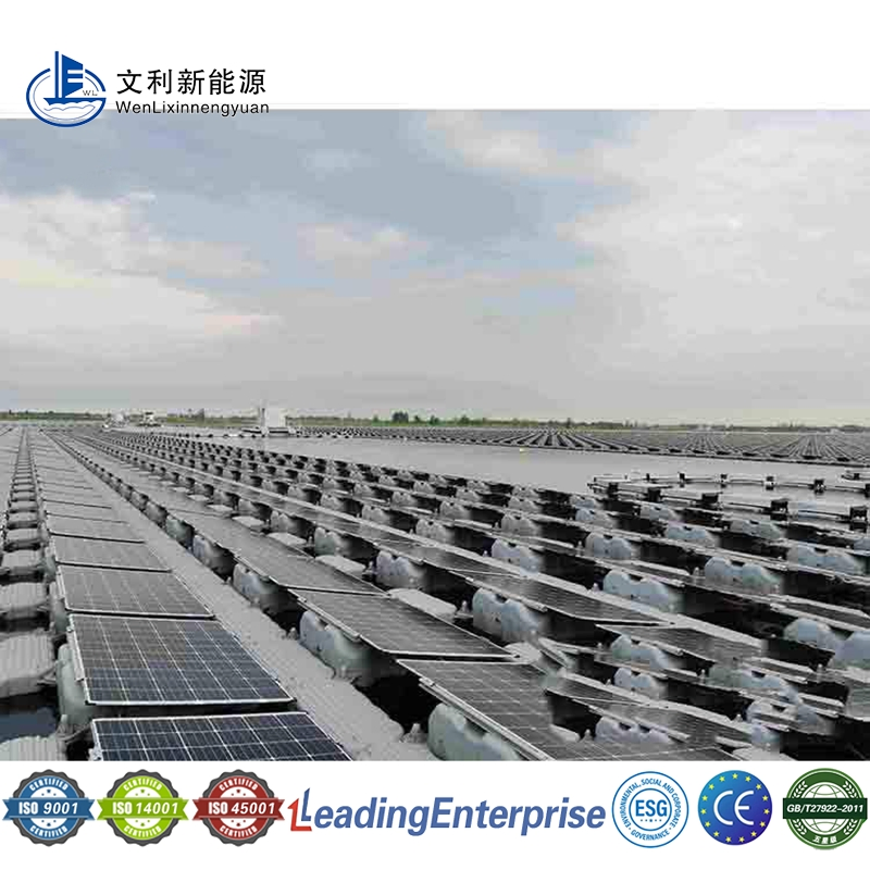 Corrosion-Resistant Floating Solar Structure Pontoon Mounting System