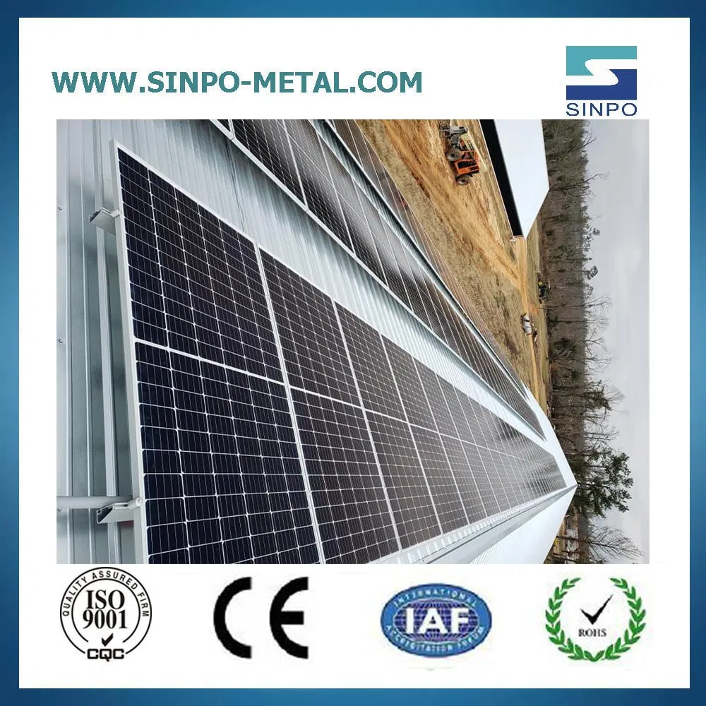 Economical and Weatherproof Photovoltaic Installation Kit for Tin Roof Installations