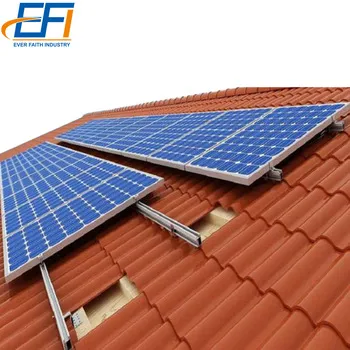 Solar Shingle Roof System Rack