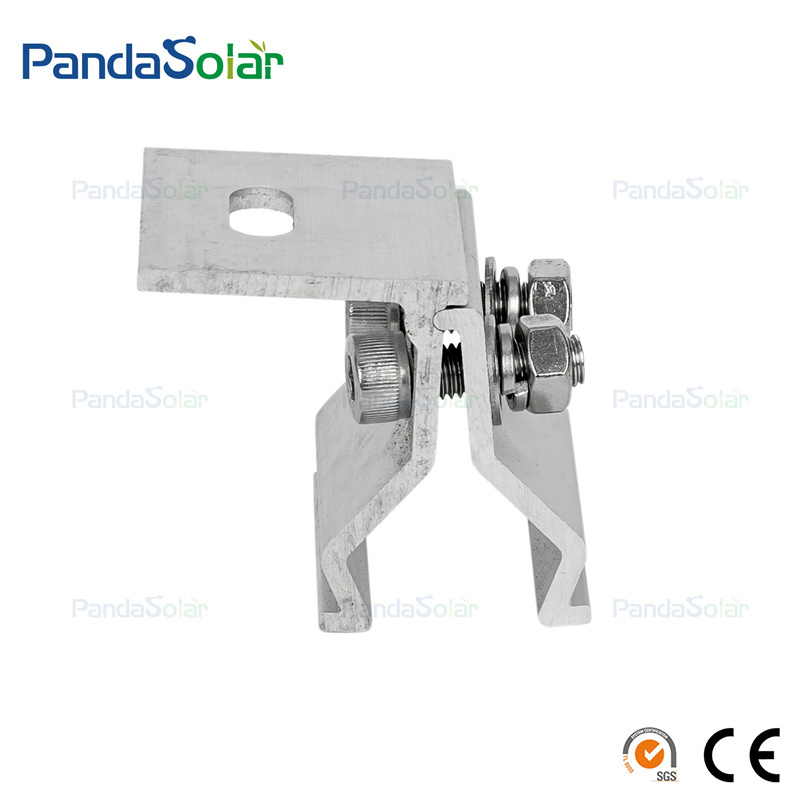 OEM Factory Metal Roof Solar Bracket Aluminium Connection Standing Seam Clamp