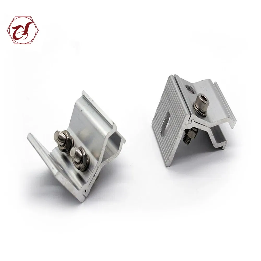 Stainless Steel Roof Mounting Standing Seam Solar Panel Roof Clamp