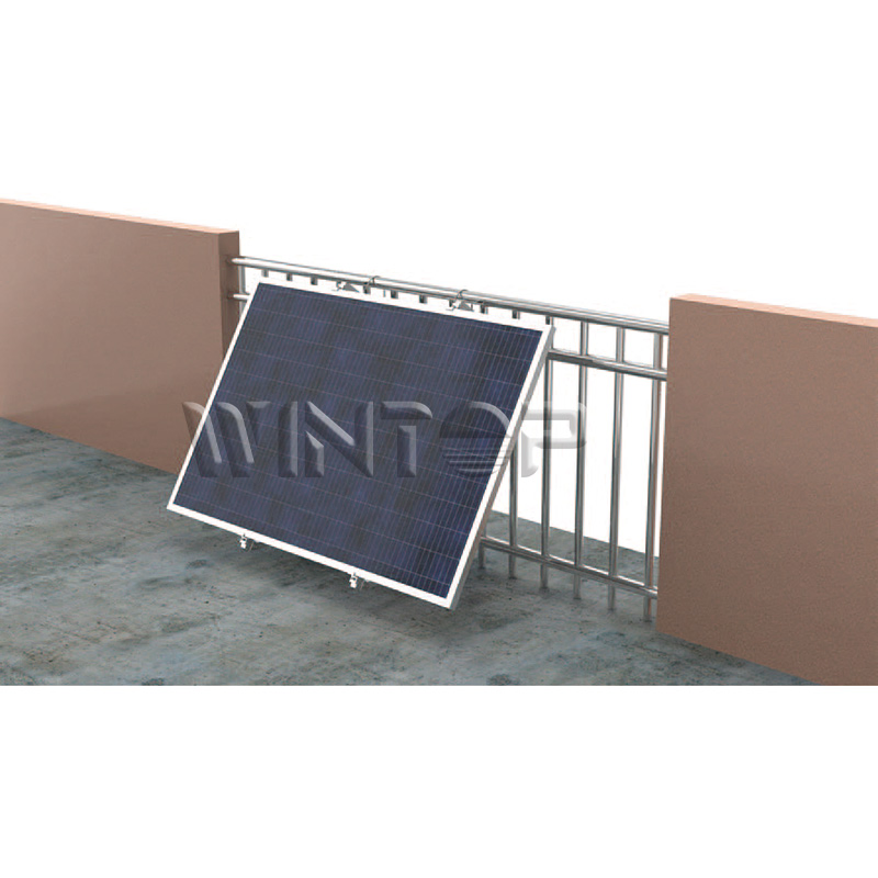 Railing Simple Solar Panel Bracket with Hook