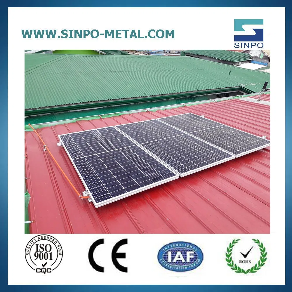 Economical Tin Roof Photovoltaic Installation Kit with Enhanced Durability
