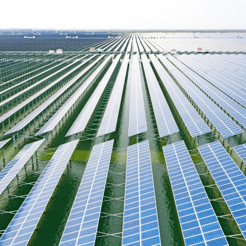 40 Length Solar Panel Pole Mounting Stand Structure with Track Connector