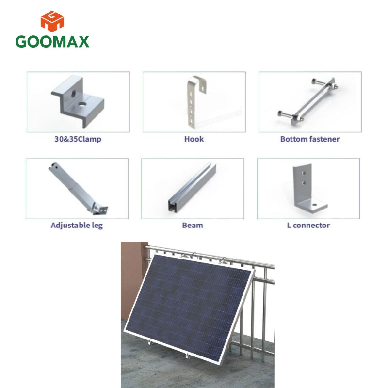 Goomax Advanced Balcony Solar Mount Accessories Balcony Solar Power Performance Boost