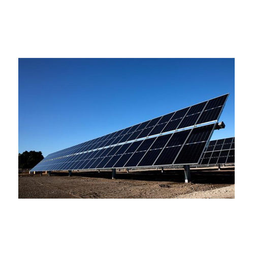 Customized Flat Single Axis Solar Tracker with Controller Components for Efficient Solar Panel Tracking System