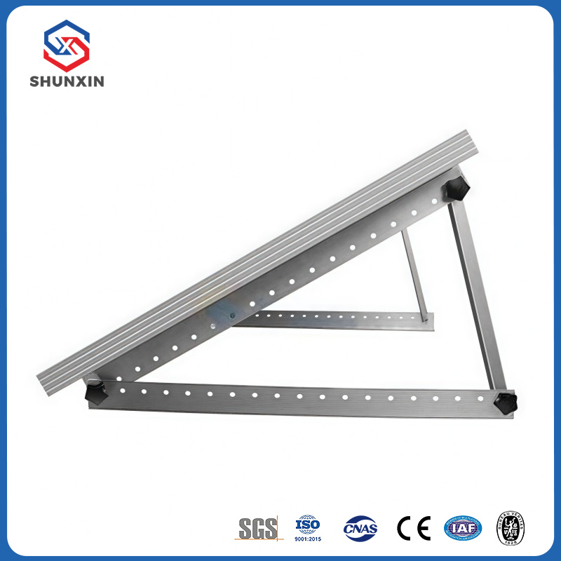 Solar Mounting Balcony Bracket Solar Railing Adjustable Triangle Aluminum Bracket
