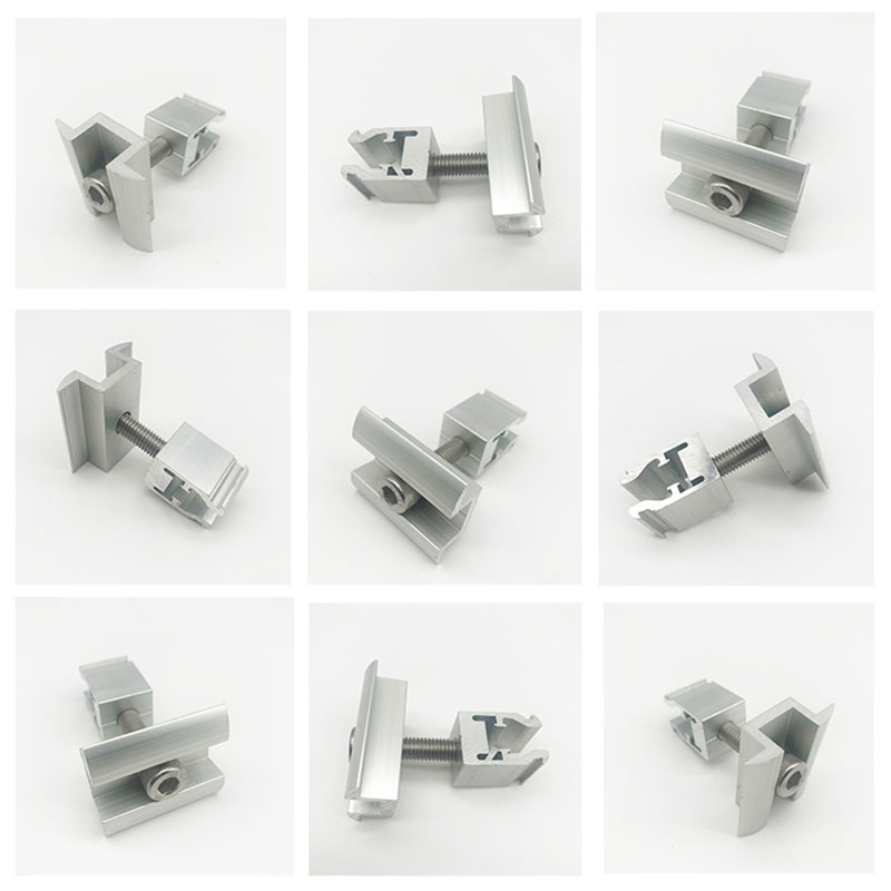 Aluminum Alloy Tile Photovoltaic Solar Panel Mounting Bracket Kit