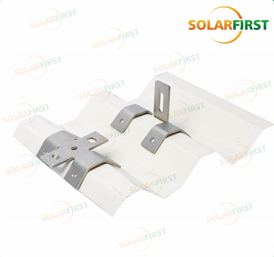 Standing Seam for PV Structure Clamps for Pitched Tin Roof Solar System