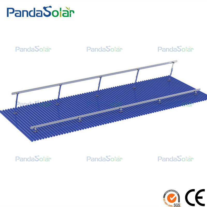 Adjustable 15-30 Degree Solar Panel Tilt Roof Racking Front/Rear Leg