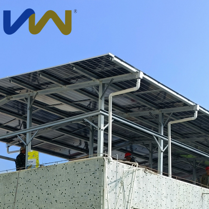 All-Weather Solar BIPV Mounting System with Thermal Expansion
