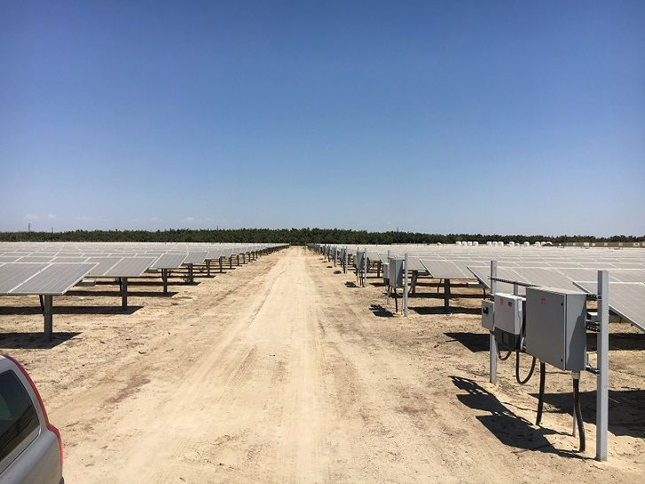 Intelligent Tracking Sun Solar Tracking System Mounting Bracket Single Axis Automatic Tracker