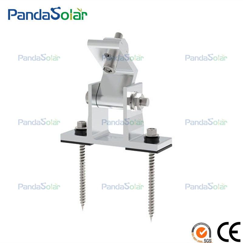 Adjustable 15-30 Degree Solar Panel Tilt Roof Racking Front/Rear Leg