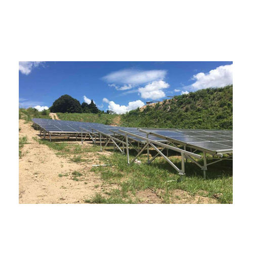 Quick Installation Aluminum PV Solar Panel Pole Mount Ground Mounting System Ground Stand Structure with Solar Racking