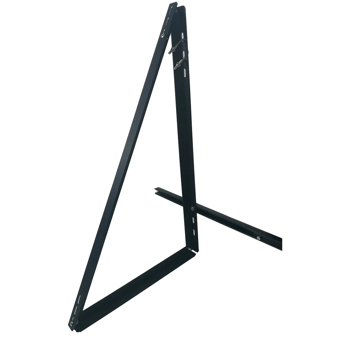 Home Fence Railing Triangle Aluminum Solar Bracket PV Structure Balcony Mounting