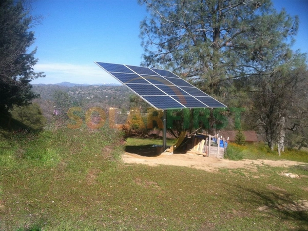 Single Pole Mounting Structure for Hot DIP Galvanzied PV System