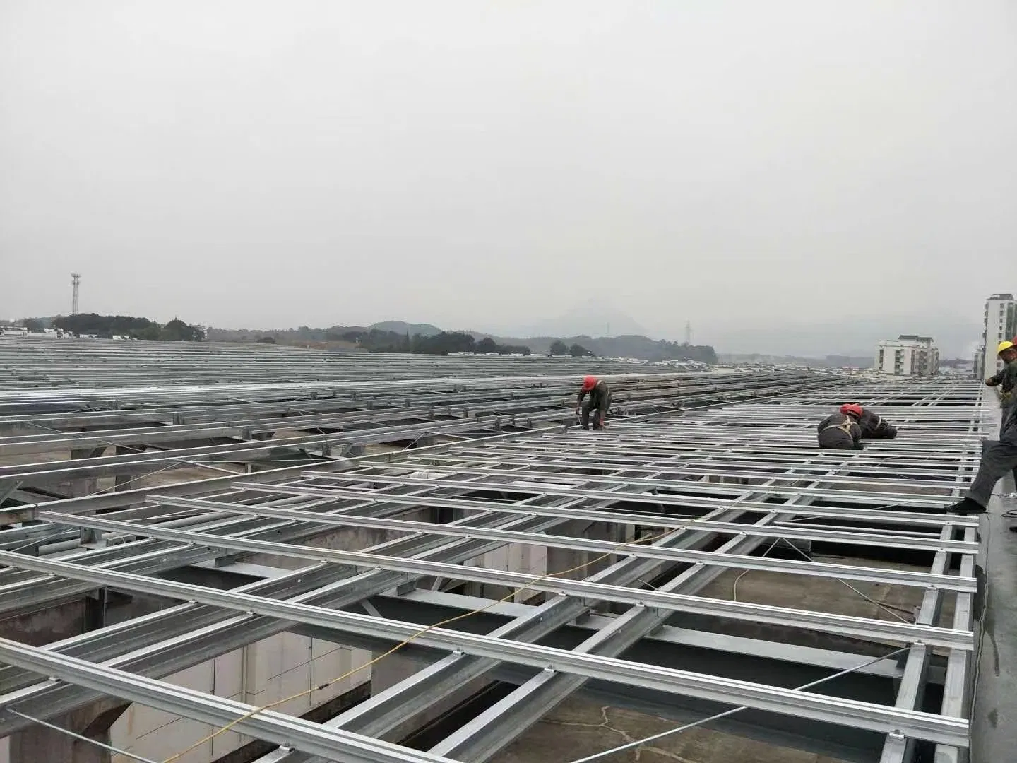 BIPV PV Mounting Rails Solar Aluminum Mounting Systems