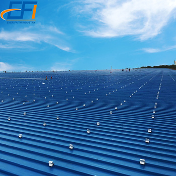 Asphalt Flashing Roof Solar Mount Brackets BIPV Solar Tilt Roofing System